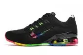 nike shox tl nova flyknit homme black rainbow